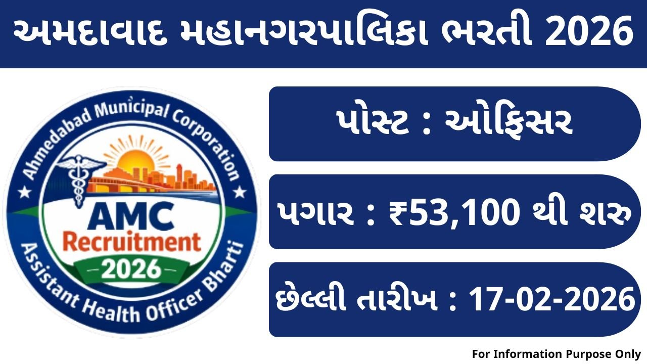 AMC Recruitment 2026